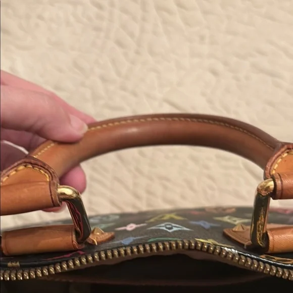 Louis Vuitton Black and Brown Satchel with Iconic Monogram - Picture 16 of 16